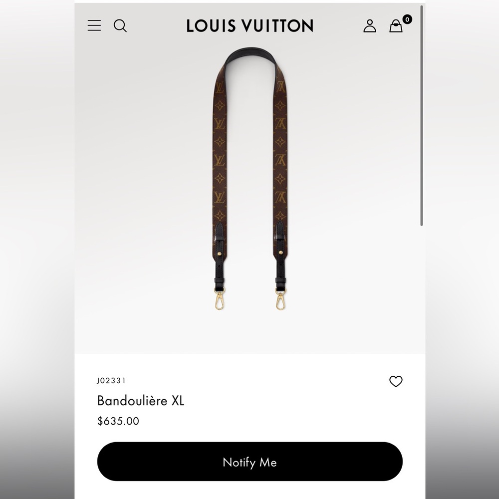 Louis Vuitton Bandoulière XL - Picture 2 of 10